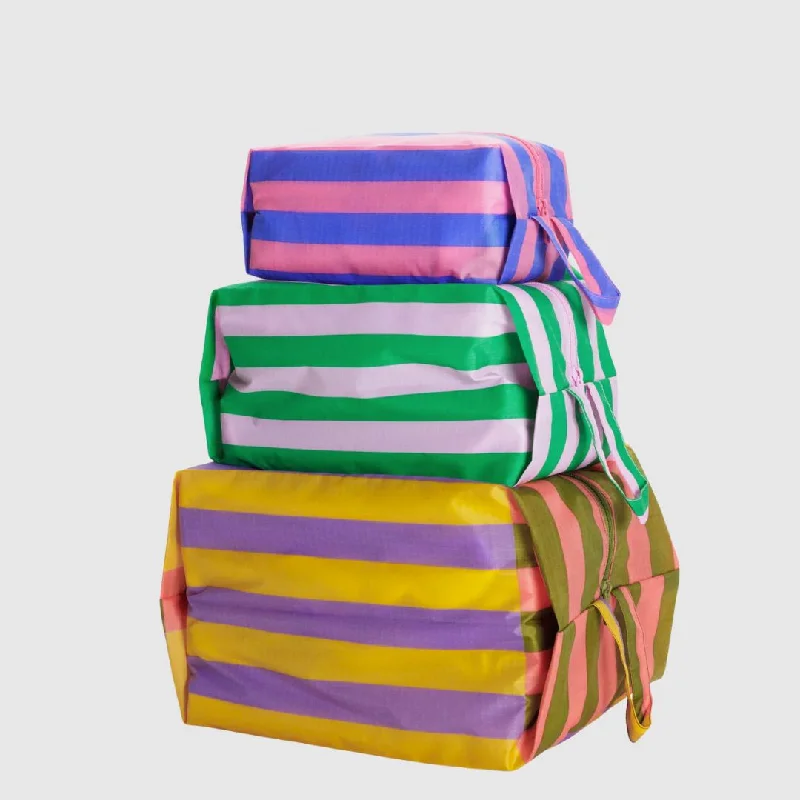 3D Travel Zip Set (Awning Stripes)