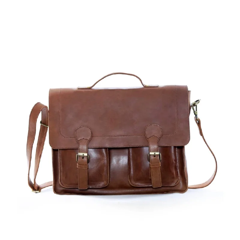 ABITI MESSENGER BAG: Burgundy