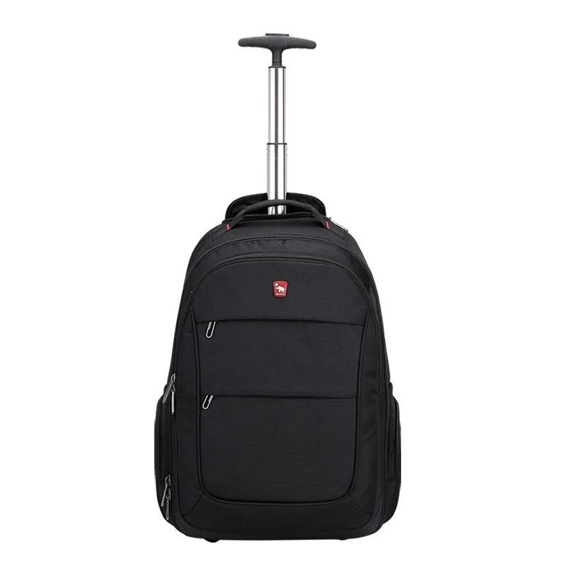 Black Protege Rolling Backpack Trolly Bag Waterproof 4230