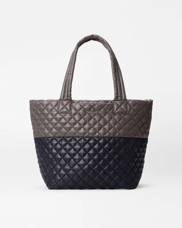 Black/Magnet Medium Metro Tote Deluxe