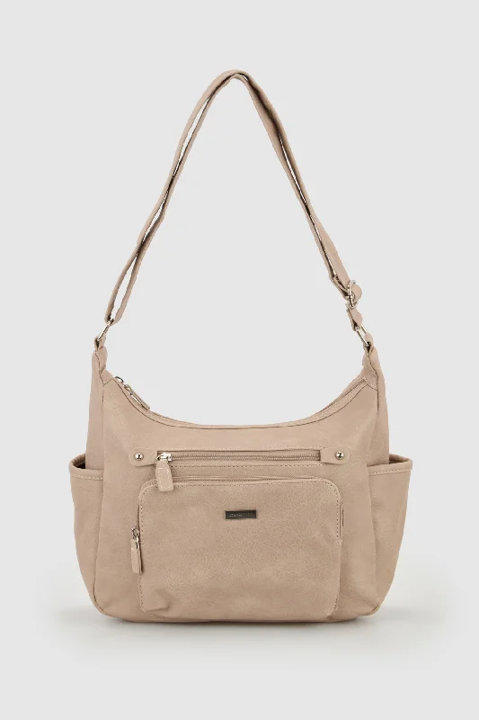 Zip Pocket Large Crossbody Bag