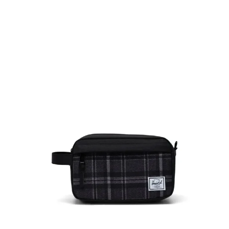 Chapter Travel Kit (Black + Greyscale Plaid)