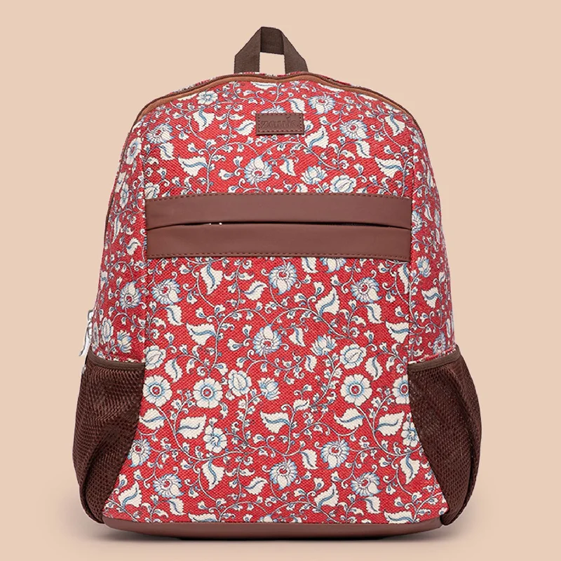 Chittoor Red Kalamkari Classic Backpack