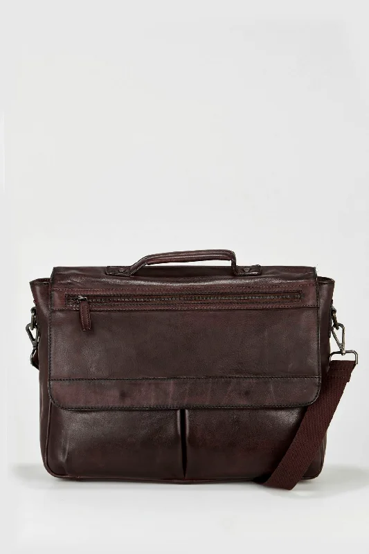 Tobias Leather Briefcase