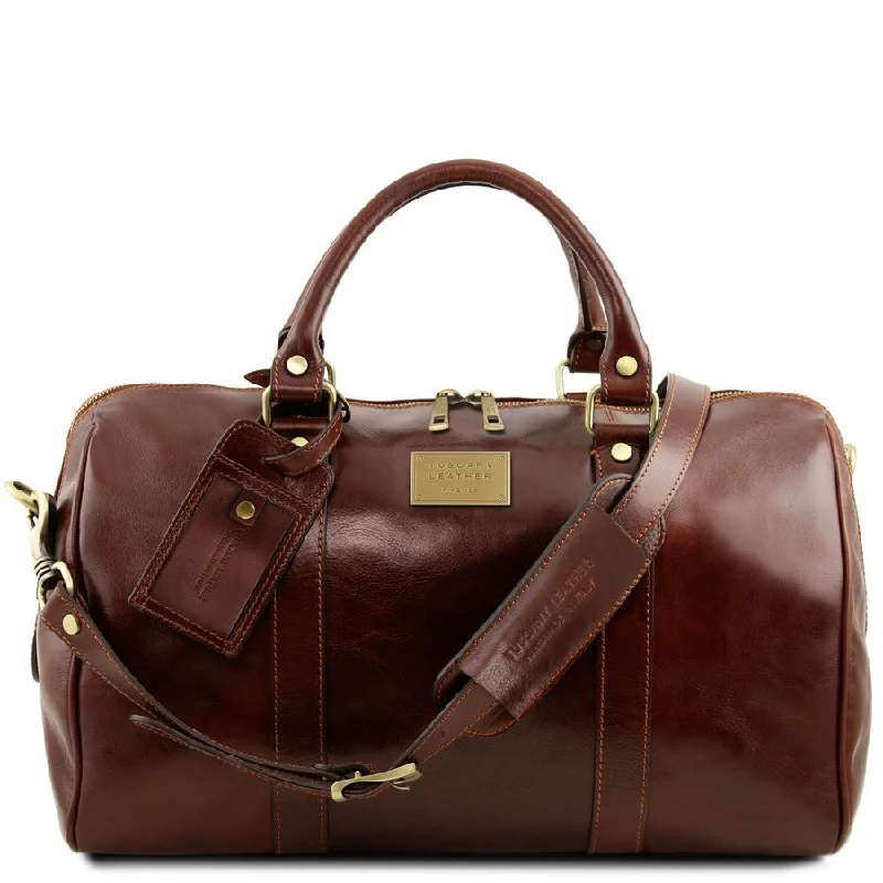 Duffle Bag Small The Aristocratic Leather Voyager