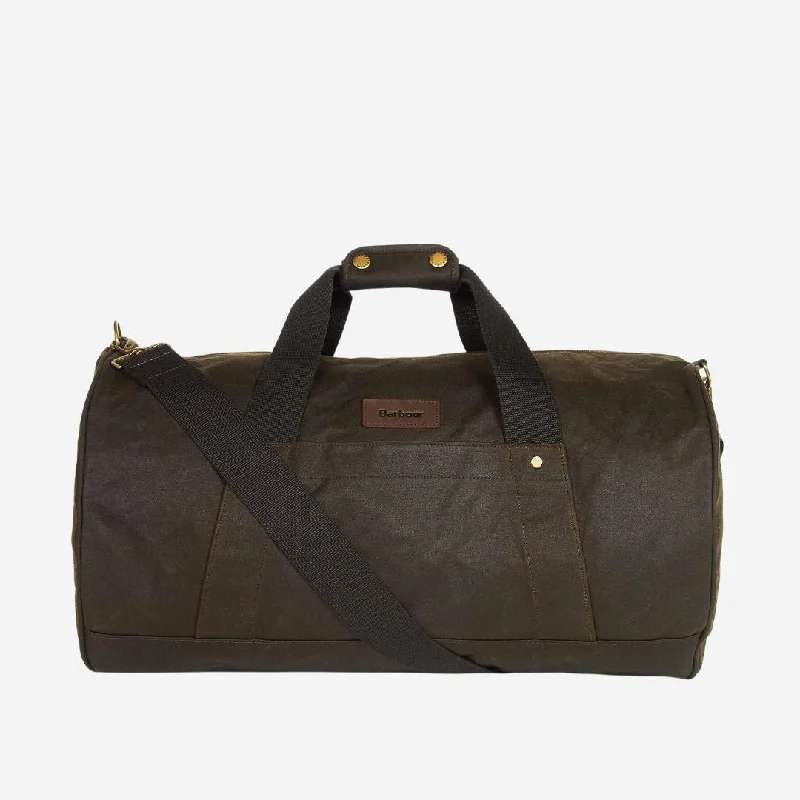 Explorer Wax Duffle Bag (Olive)