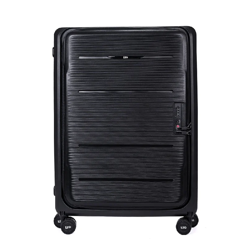 Foldable Hardcase Black Cabin Suitcase for Travel ( 24 inch-75)