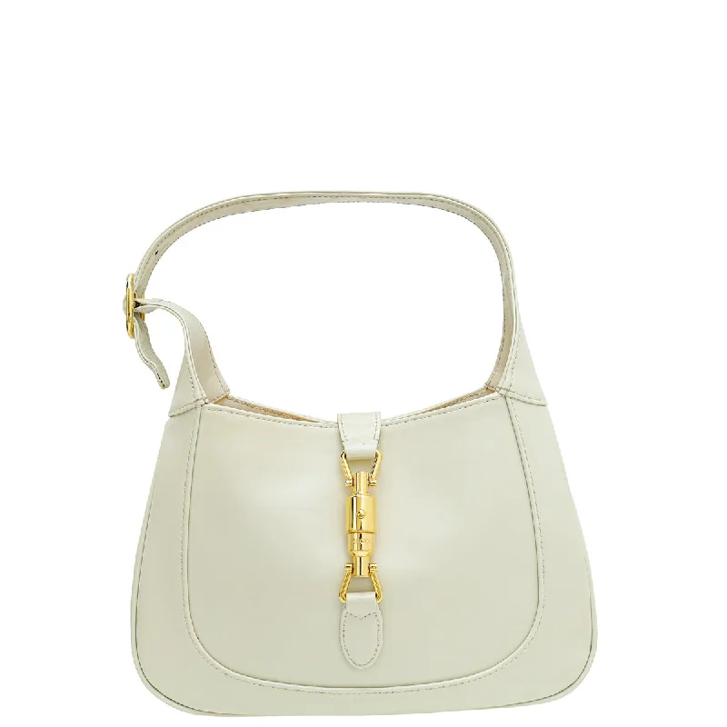 Gucci White Jackie 1961 Small Shoulder Bag