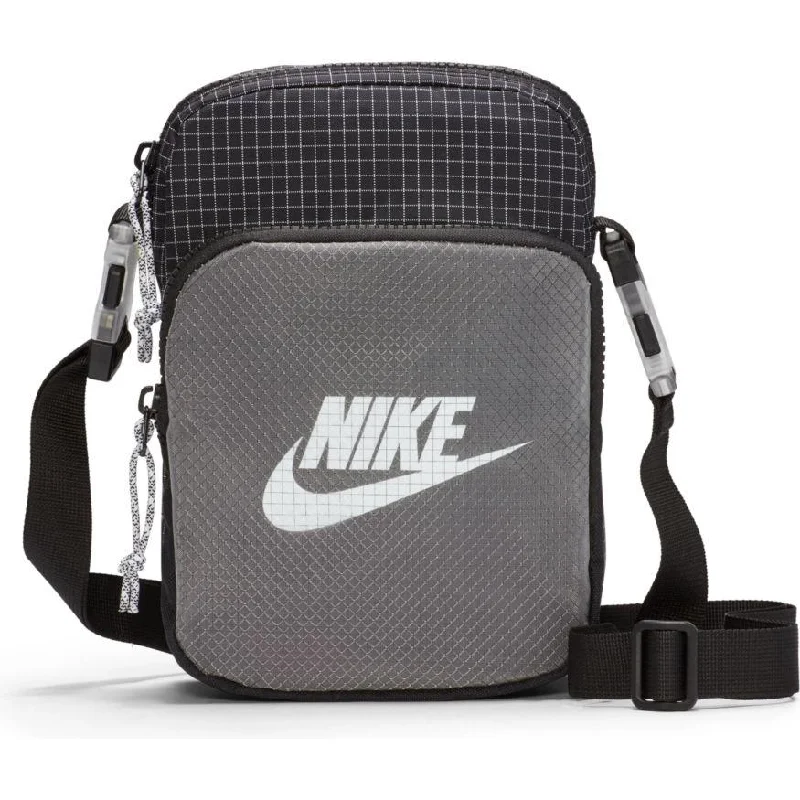 Heritage Cross Body Pack (Black + Black + Grey)