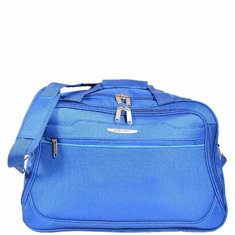 Holdall Travel Duffle Mid Size Bag Weekend HOL304 Blue