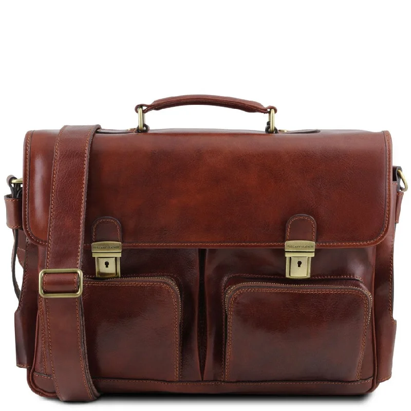 Ventimiglia Italian Leather Briefcase