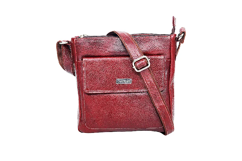 Leather Messenger Bag 36821