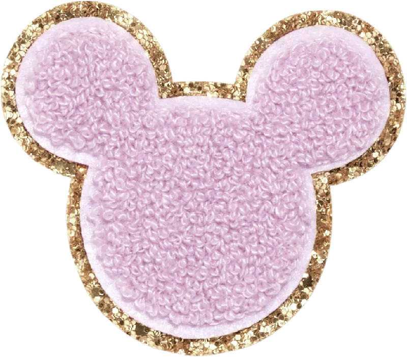 Lilac	Disney Mickey Mouse Glitter Patch