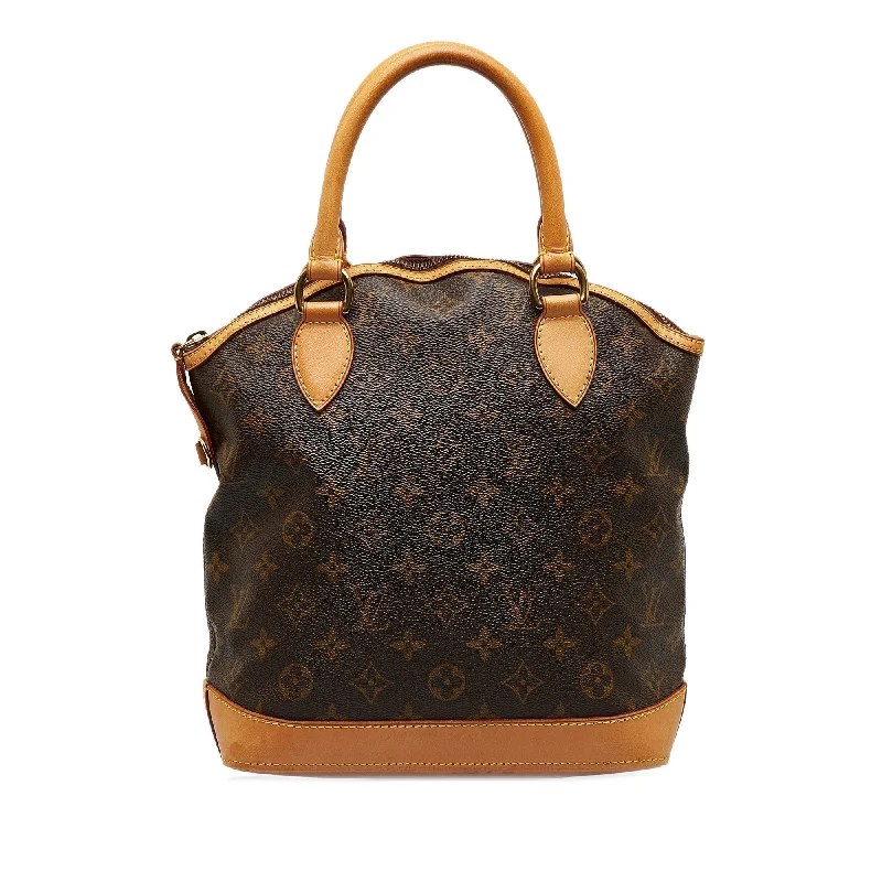 LOUIS VUITTON Monogram Lockit Vertical PM Handbag