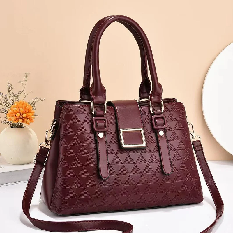 Maroon Handbag For Girls 8820-19