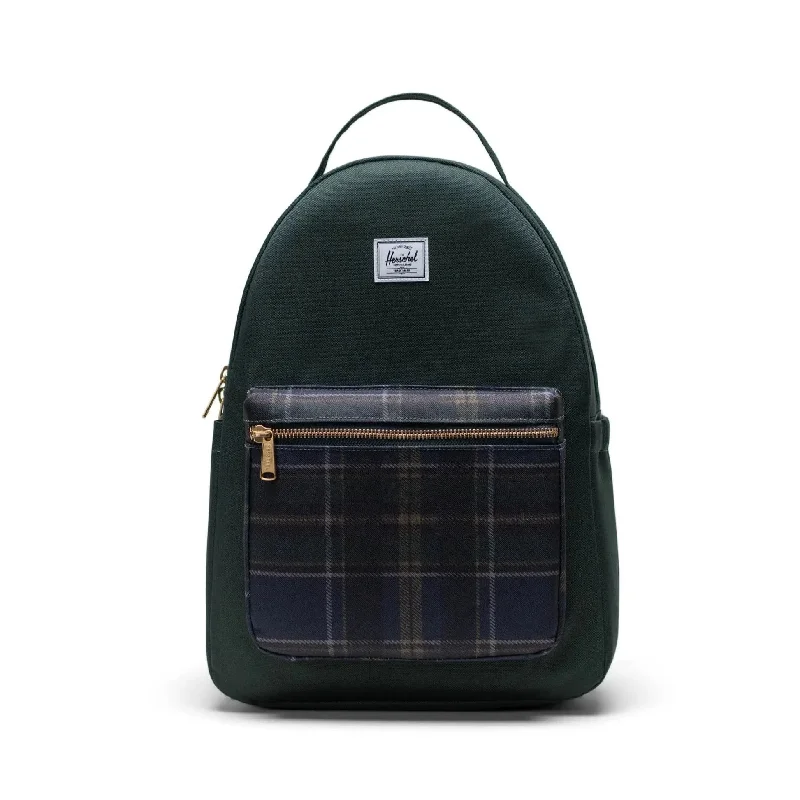 Nova Backpack (Darkest Spruce + Winter Plaid)