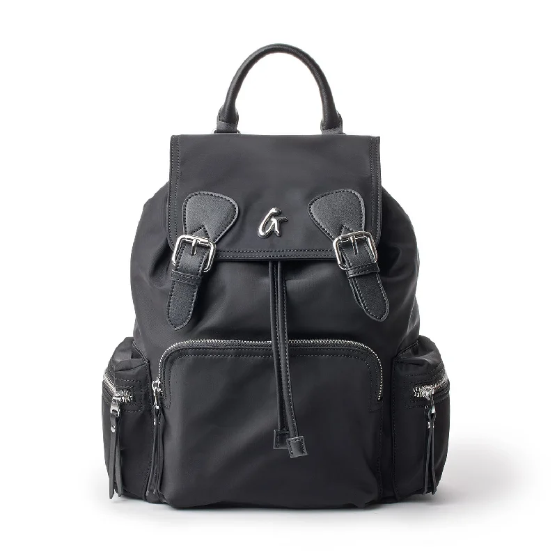 NYLON BACKPACK BLACK