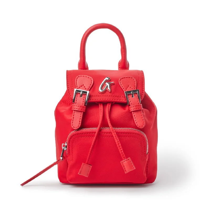 NYLON MINI BACKPACK RED