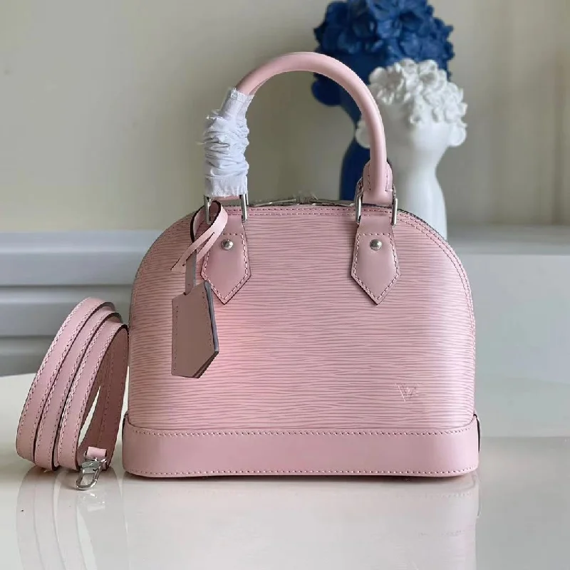 Pink Leather Bag