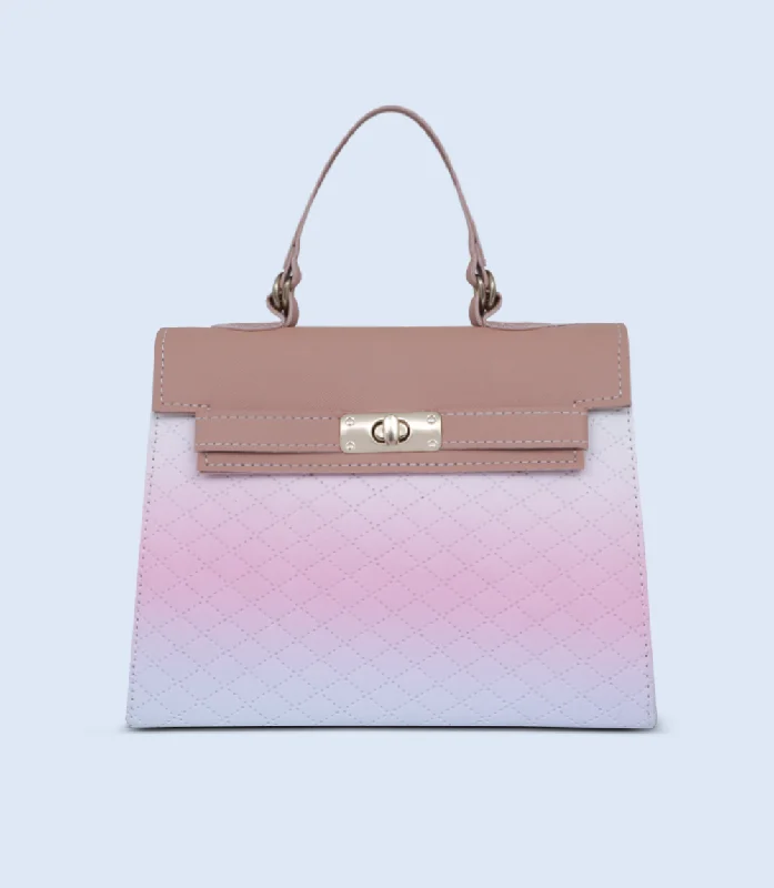 WB2404-TEA PINK-Women Shoulder Bag