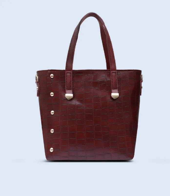 WB2437-MAROON-Women Shoulder Bag