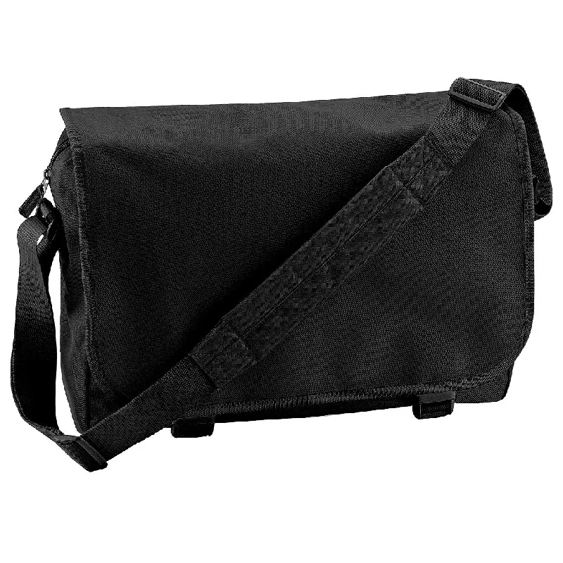 Bagbase Adjustable Messenger Bag (11 Litres) (Pack Of 2)