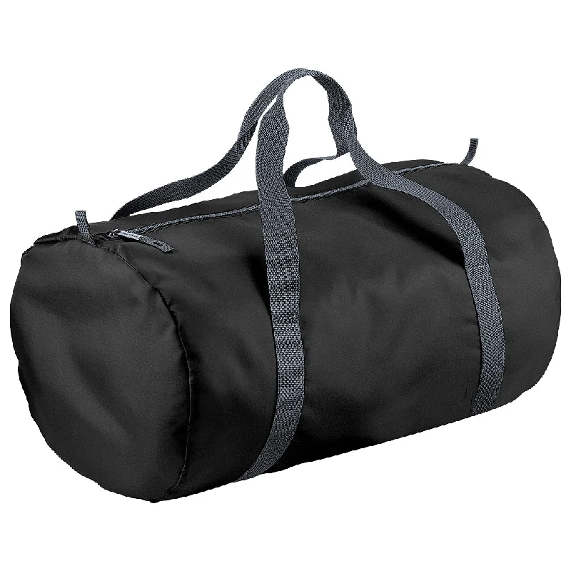 BagBase Packaway Barrel Bag / Duffle Water Resistant Travel Bag (32 Litres)