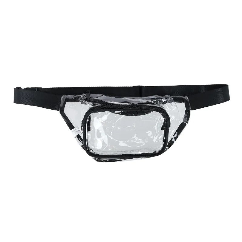 CTM® Unisex Clear Fanny Waist Pack