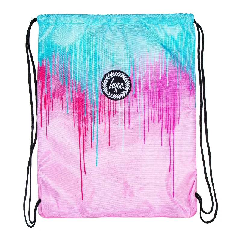 Hype Drips Drawstring Bag