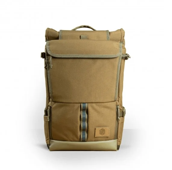 Life Behind Bars The Peloton (S) 24-34L Rolltop Backpack - Desert