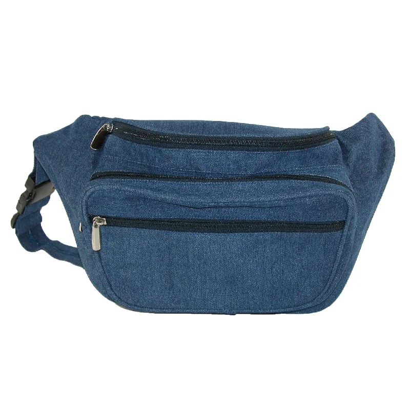 Magnifique Denim Large Fanny Waist Pack