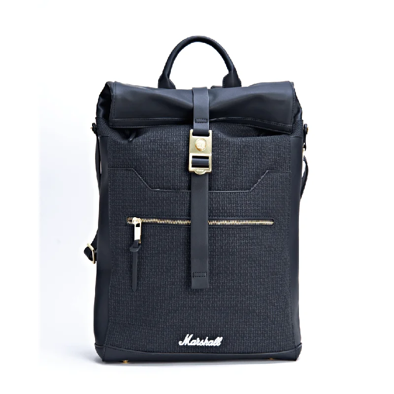 Marshall Downtown Roll Top - Black/Gold