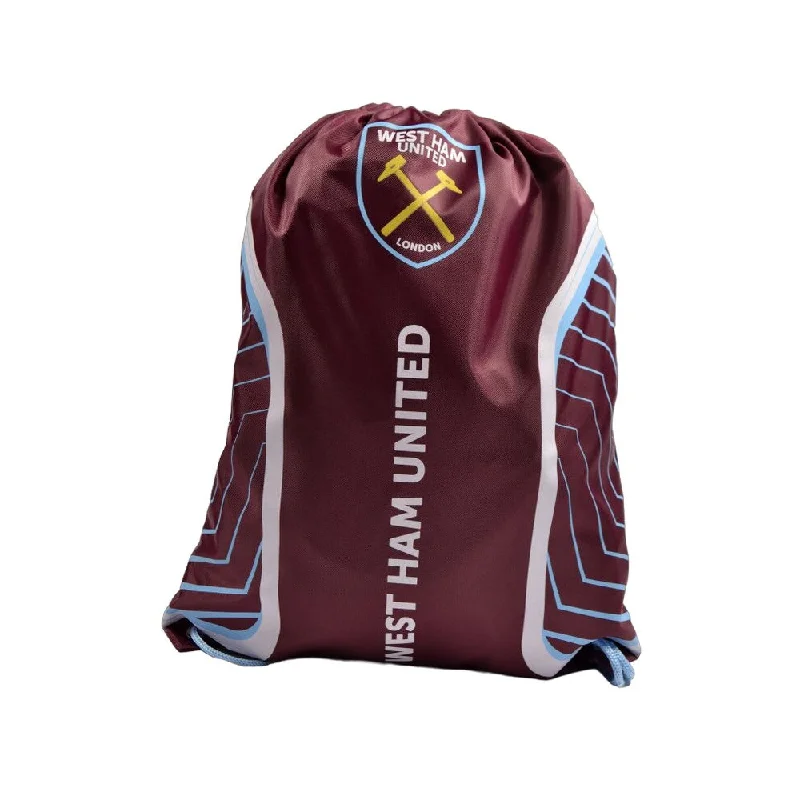 West Ham United FC Crest Drawstring Bag