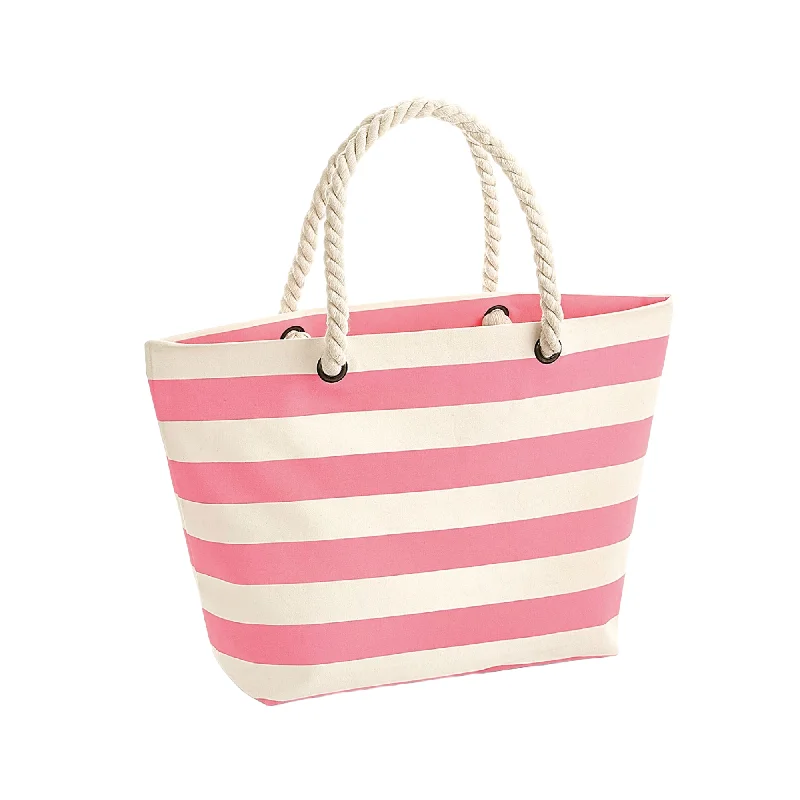 Westford Mill Boardwalk Striped Tote Bag