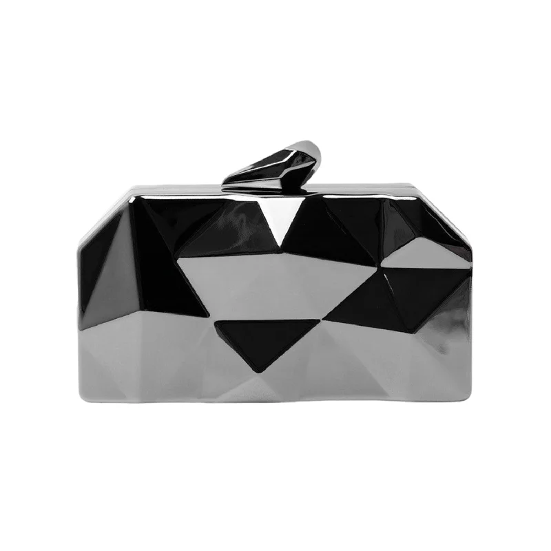 Where´s That From Melanie Geometric Pattern Clutch Bag